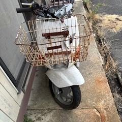 ヤマハ ギア 部品取 搬送中事故で残念な事に… 誰か助けてあげての画像