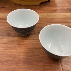 昭和レトロ　有田焼　宗真窯の急須、湯呑みセットの画像