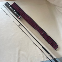 Abu Garcia SALTY STAGE アブガルシア ソルティーステージ ルアーロッド SSS-1102M 11ft 補修箇所あり パガーニ のロッドケース 中古品の画像