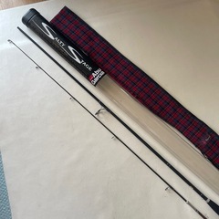 Abu Garcia SALTY STAGE アブガルシア ソルティーステージ ルアーロッド SSS-1102M 11ft 補修箇所あり パガーニ のロッドケース 中古品の画像