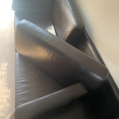 処分間近　
IKEA3人掛けソファの画像