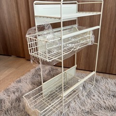 新品 洗濯機マグネットサイドラックの画像