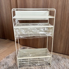 新品 洗濯機マグネットサイドラックの画像