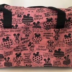 M【未使用品】ディズニー Disney ペット用 キャリーバッグ キャリーケース ミッキー&ミニー ペット用品の画像