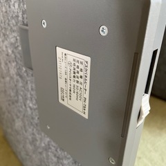 【19日引取迄】アイリスオーヤマ　デスクパネルヒーターの画像