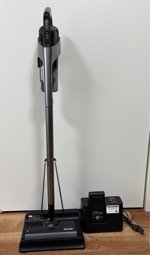 シャープ コードレススティッククリーナー EC-HR8-B