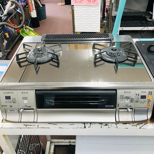⭐️激安⭐️NORITZ ガラストップガスコンロ　LPガス