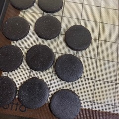 オレオ風クッキークリームとココナッツアイスの画像