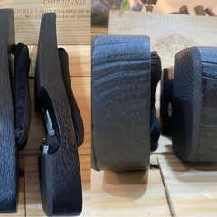 【浴衣用セット】黒下駄 × ストライプ帯 🎐シンプルで粋な夏スタイルに✨の画像