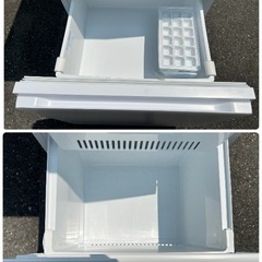 (514)SALE‼️￥44000(税込) Hisense ノンフロン冷凍冷蔵庫　2024年製　257Lの画像