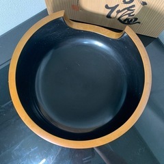 配送可能　風炉師　般若勘渓　唐銅　道安風炉　茶道具 風炉 銅製　共箱　古道具　時代物　骨董　古玩　古董の画像