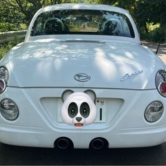 売却ありがとうございました コペン 人気のホワイト  車検ロング  休日のおもちゃに  予防整備済の画像