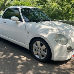 売却ありがとうございました コペン 人気のホワイト  車検ロング  休日のおもちゃに  予防整備済の画像