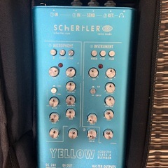 schertler yellow blender 2ch プリアンプ