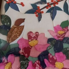 きめこみパッチワーク　すずめの画像