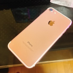 iPhone 7 ローズゴールド 256GB SIMフリー値引きいたしません