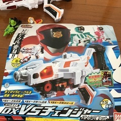 DHVSチェンジャー&ダイヤルファイター2台とオマケ付きの画像