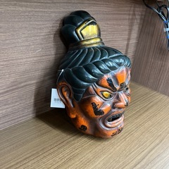 お面 執金剛面 置物 インテリア のご紹介です！の画像