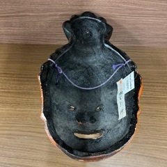 お面 執金剛面 置物 インテリア のご紹介です！の画像