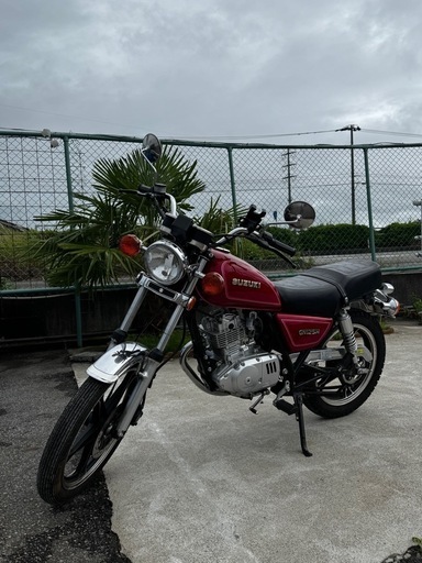 (再投稿しました！！)激安！　suzuki gn125h スズキ　低走行！　ガソリン満タン！