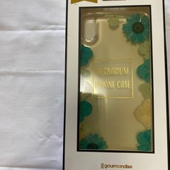 【新品・未使用】iPhone XS Max ハーバリウム風スマホケースの画像