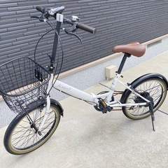 【大阪堺市/引取】⭐️激安価格⭐️ 20インチ 折りたたみ自転車 中古】堺市の折りたたみ自転車を格安/激安/無料であげます・譲り