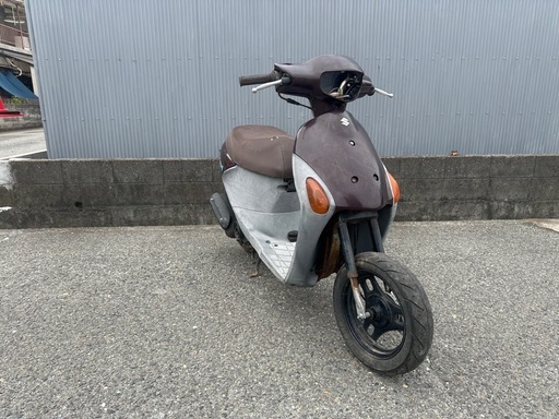 SUZUKI レッツ4 書類あり　レストアベースに！配送可能ですのでご相談ください　原付 インジェクション