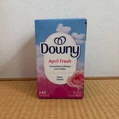 Downy dryer sheets ドライヤーシート　柔軟シート