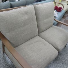 2人掛けソファー　（ベージュ）の画像