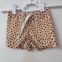 【水着3点セット】ベビー　キッズ　水着セット　3点セット　swimwear 水着　ラッシュガード　帽子付きの画像