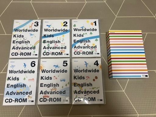 ワールドワイドキッズ新品未開封ステージ6DVD5枚セット