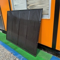 フェンス ブラウン 194cm×147cm  の画像