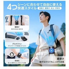 小型扇風機の画像