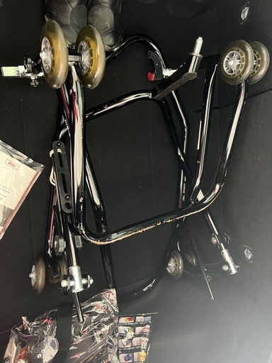 バイク スタンド前後