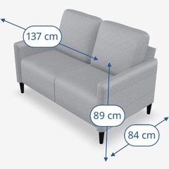 IKEA2人掛けソファ　angersbyの画像