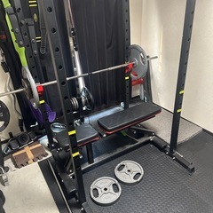 ベンチプレスセット　(引取り限定) 東京都のベンチプレスセットの中古が安い！激安で譲ります・無料