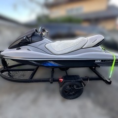 KAWASAKI ジェットスキー　JTT50AE 程度良好　トレーラー付きの画像
