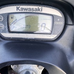 KAWASAKI ジェットスキー　JTT50AE 程度良好　トレーラー付きの画像