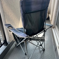 キャンプチェア　リクライニングの画像