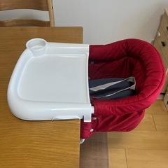 イングリッシーナ テーブルチェア 赤の画像