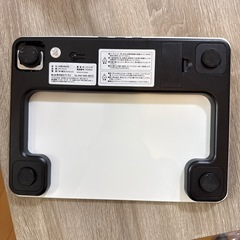 体重計 電池入り(中古)の画像