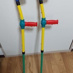 ロフストランドクラッチ キッズクラッチの画像