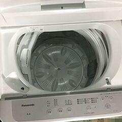 【取引成立】Panasonic　全自動電気洗濯機　NA-F6B1　2023年製　6kg　通電確認済み【中古】の画像