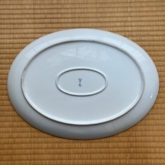 深川青磁 大皿 約31cm x 約42cmの画像