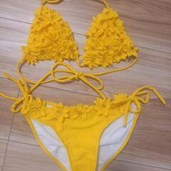 黄色い花の水着  9M