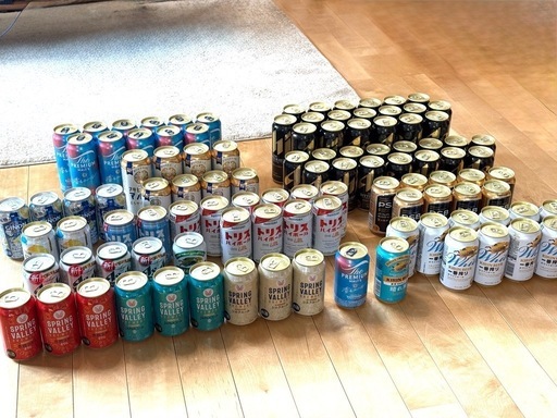 ★激安！ 前回購入出来なかった方優先！ 【106本大量出品】  【1本あたり約123円】お酒、ビール、酎ハイ チューハイ ウイスキー 発泡酒　計106本   500ml 34本 350ml 72本