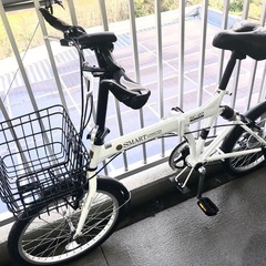 折りたたみ自転車６段変速20インチの画像