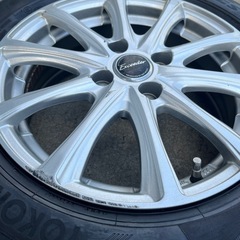夏タイヤホイールセット　ヨコハマブルーアース　185/60R15 の画像