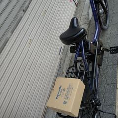 [Panasonic]GYUTTO・ANNYS(ギュット・アニーズ)20吋 電動アシスト自転車 12Ahバッテリー+充電器+キー2本(ディープブルーメタリック)の画像