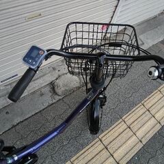 [Panasonic]GYUTTO・ANNYS(ギュット・アニーズ)20吋 電動アシスト自転車 12Ahバッテリー+充電器+キー2本(ディープブルーメタリック)の画像